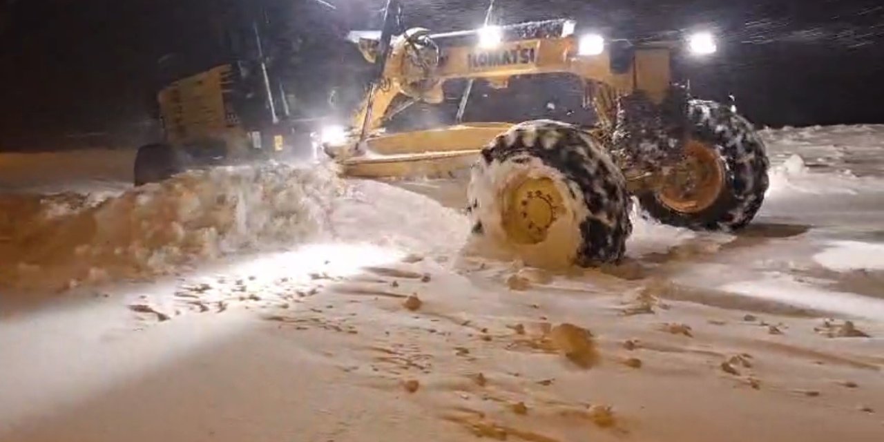 Kars’ta eğitime ve ulaşıma kar engeli