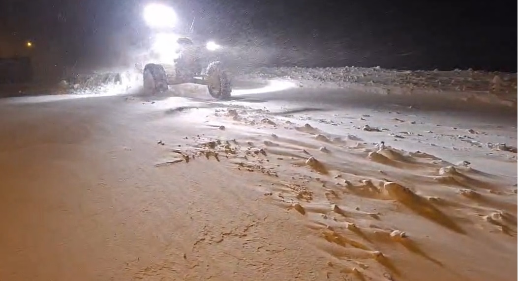 Kars'ta 55 köy yolu ulaşıma kapandı