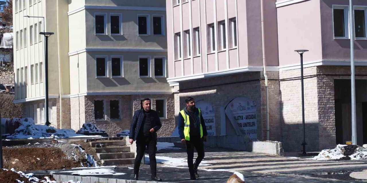 Malatya Akçadağ yeni çarşısına kavuşuyor