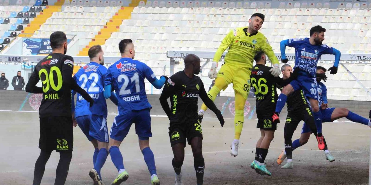 Trendyol 1. Lig: Erzurumspor FK: 0 - Iğdır FK: 0
