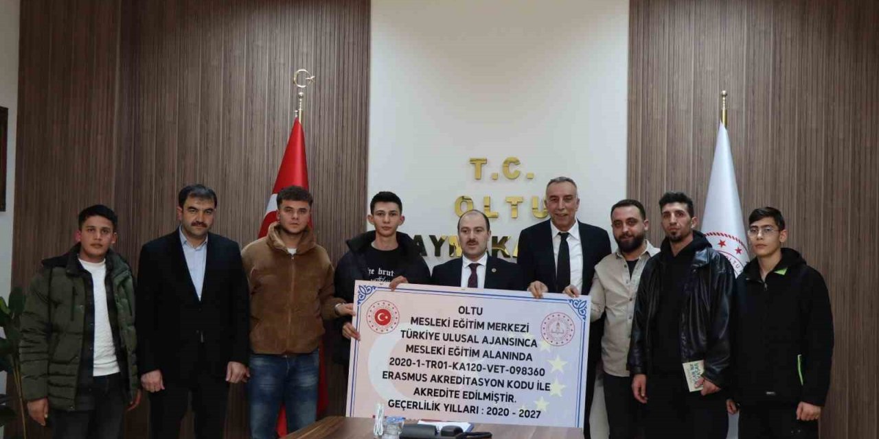 Erzurum’un Oltu ilçesinden 5 çırak Hollanda yolcusu