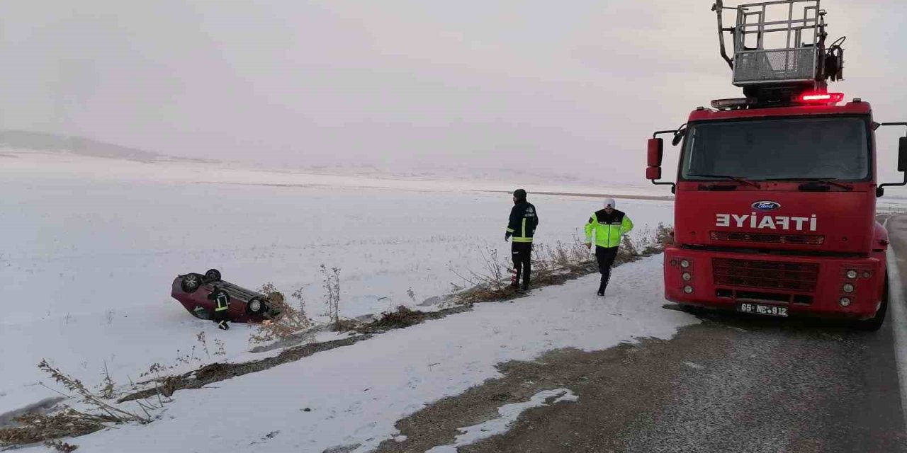 Van’da trafik kazası: 2 yaralı