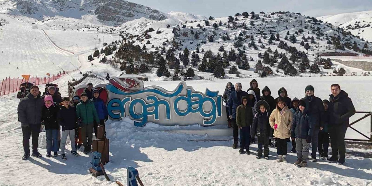 Öğrenciler Ergan Dağı’nda unutulmaz bir gün geçirdi