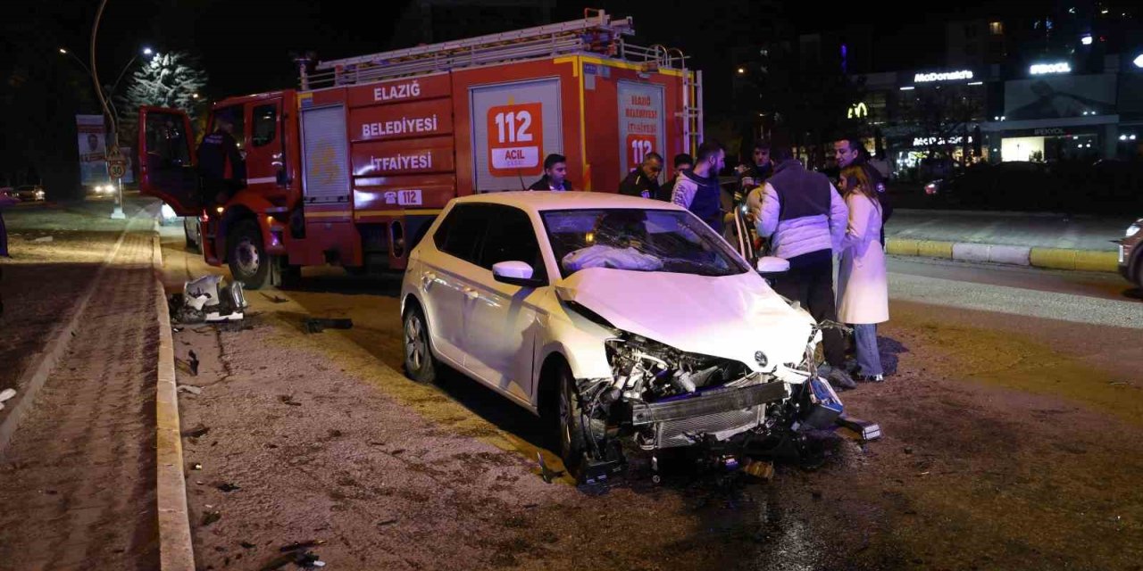 Elazığ’da trafik kazası: 5 yaralı