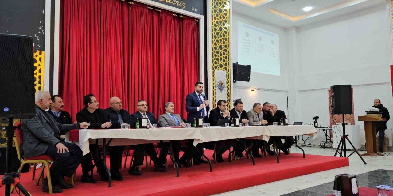 Darende çarşı yenileme projesinde mutabakat sağlandı