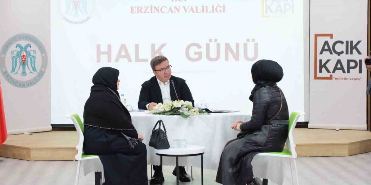 Vali Aydoğdu, "Halk Günü"nde 61 vatandaşı dinledi