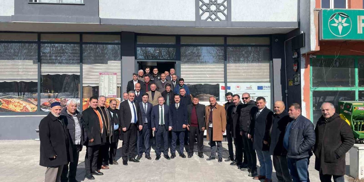 Kars Ticaret ve Sanayi Odası, Akyaka’da üyeleriyle buluştu