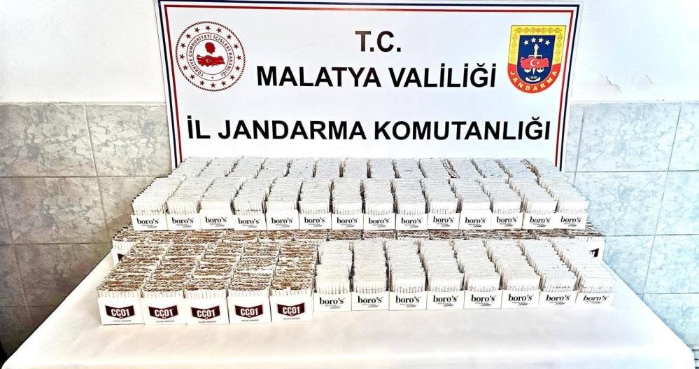 Malatya’da kaçakçılık operasyonları
