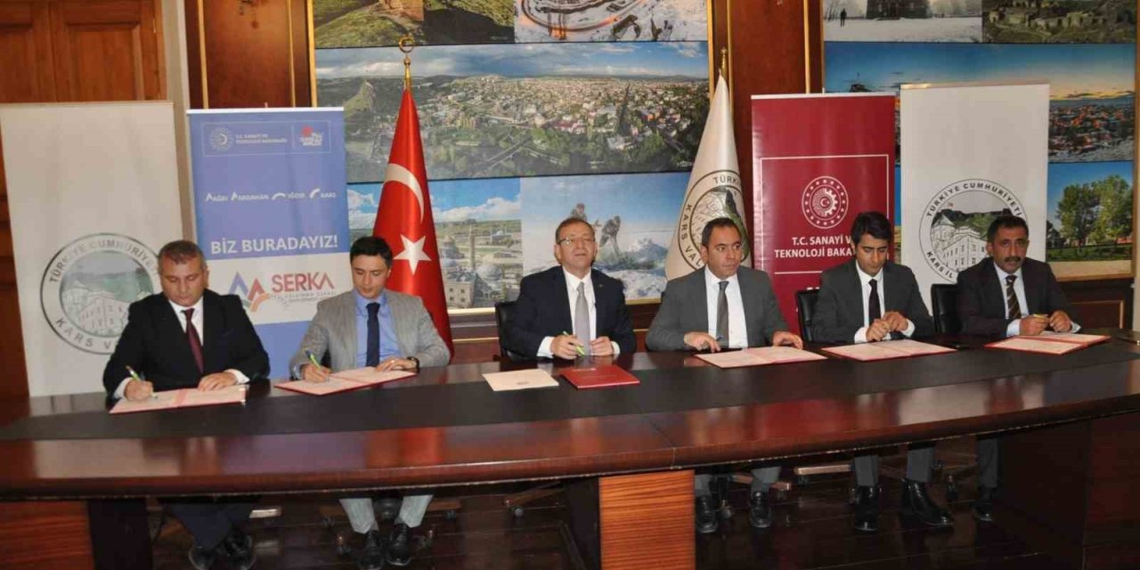 Kars’ta 19 milyonluk projenin sözleşmesi imzalandı