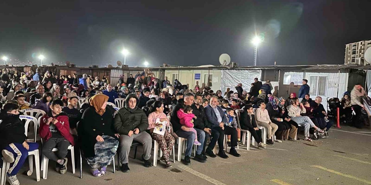 Malatya Büyükşehir Belediyesi ile Ramazan coşkusu konteyner kentlerde