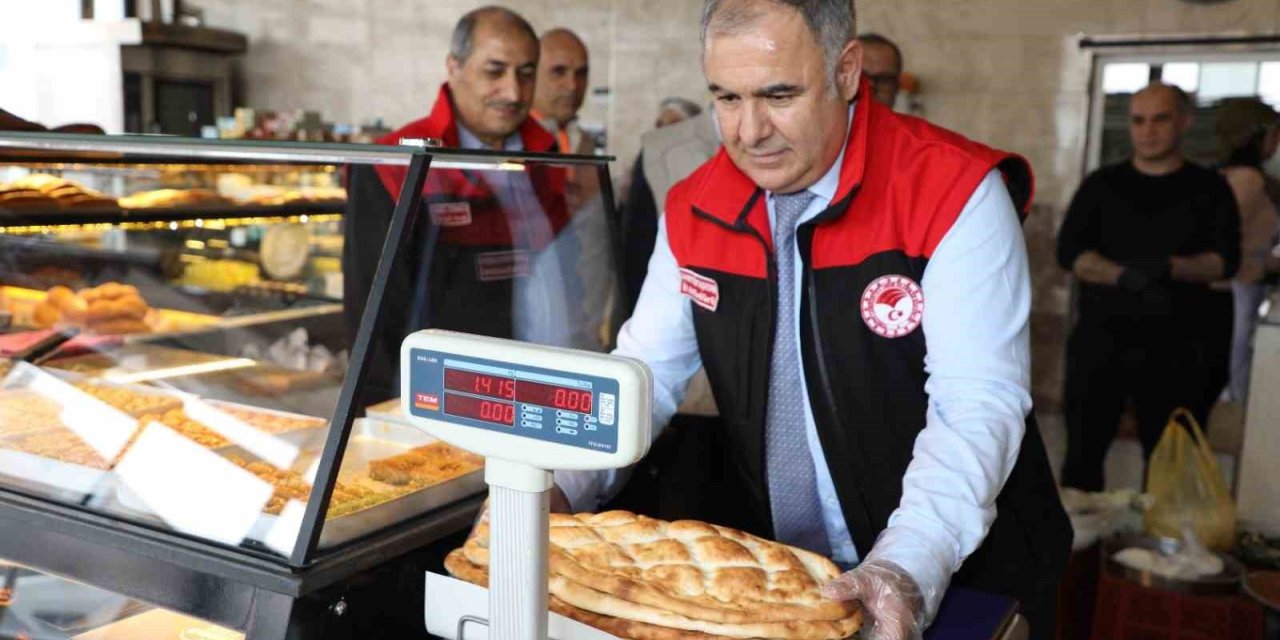 Elazığ’da fırınlar denetlendi