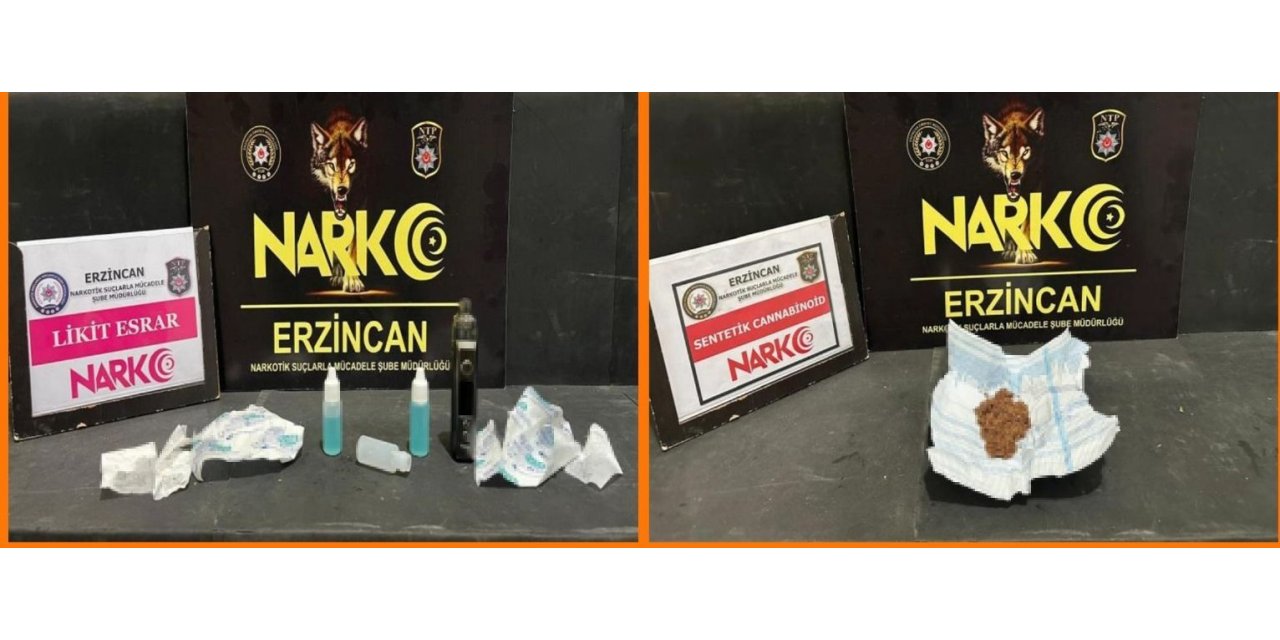 Erzincan’da uyuşturucu operasyonu: 3 gözaltı