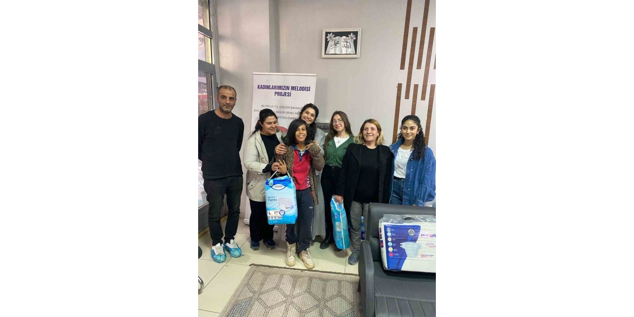 Elazığ’da ihtiyaç sahibi kadınlara destek