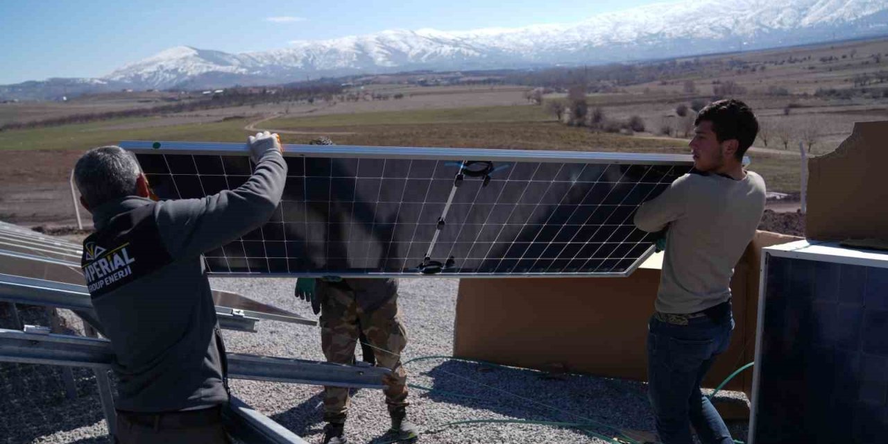 Battalgazi’de güneş enerjisi santrali faaliyete geçiyor