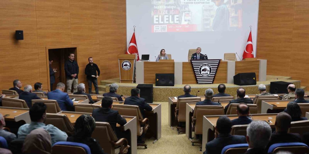 Elazığ’dan Gazze’ye yardım eli