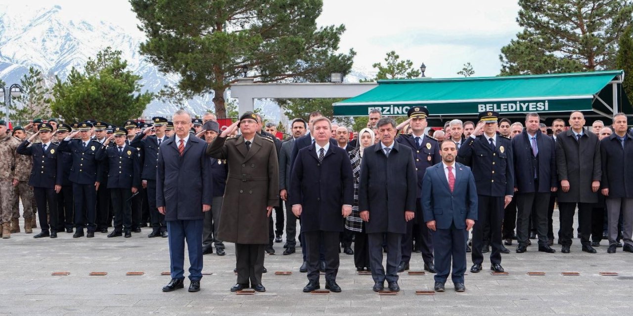 Erzincan’da 18 Mart Çanakkale Zaferi ve şehitler anıldı