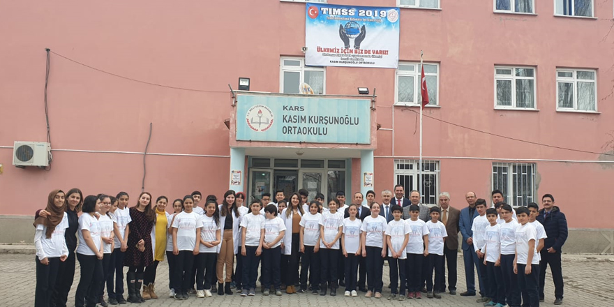 2019 TIMSS’te Kars’ı Kasım Kurşunoğlu Ortaokulu temsil edecek
