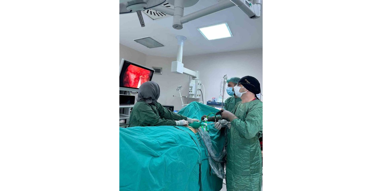 Bingöl’de kapalı apandisit ameliyatı başarıyla gerçekleştirildi