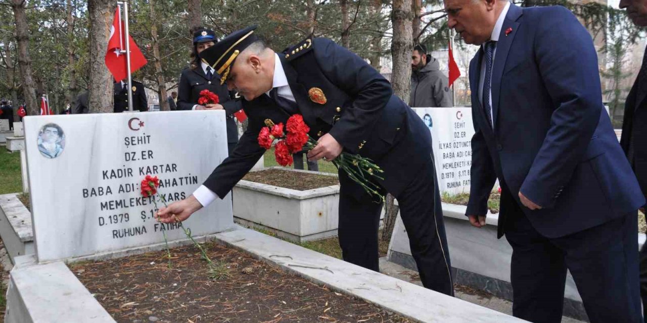 Kars’ta Türk Polis Teşkilatı’nın 180. Yıldönümü