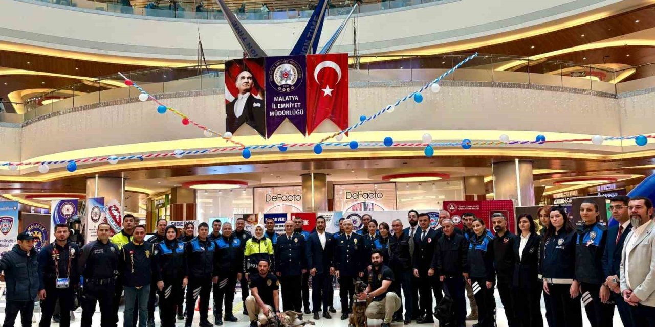 Türk Polis Teşkilatı’nın 180. yılı MalatyaPark AVM’de kutlandı