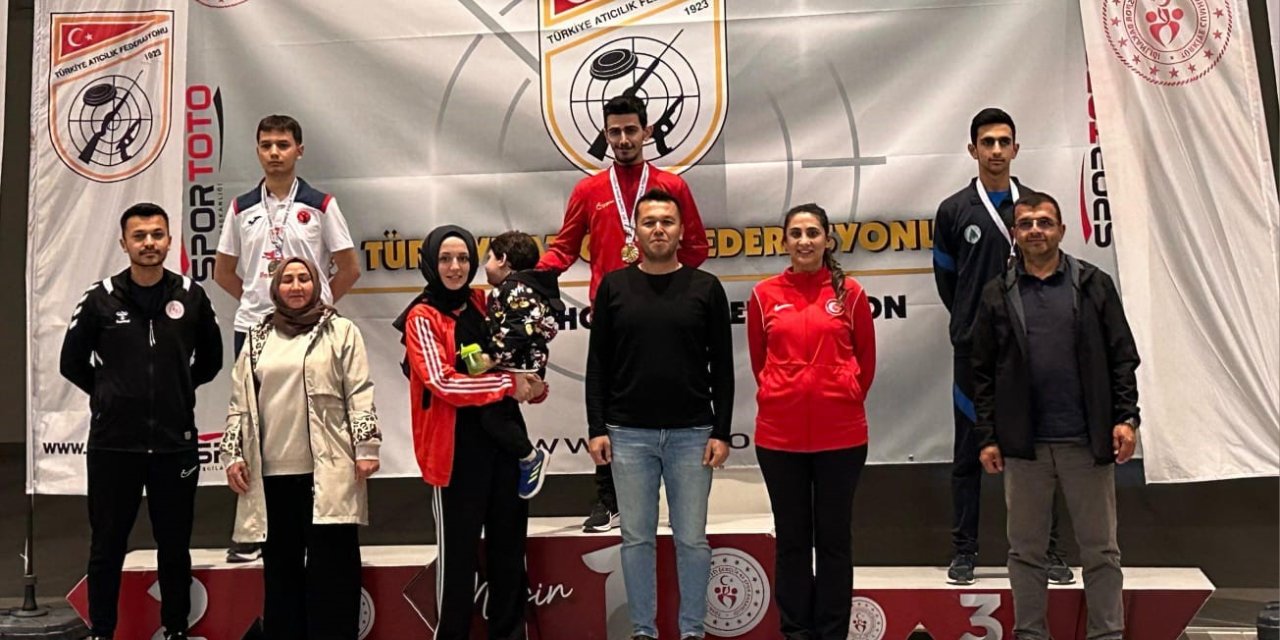 Havalı Silahlar Türkiye Şampiyonasında Erzincan başarısı
