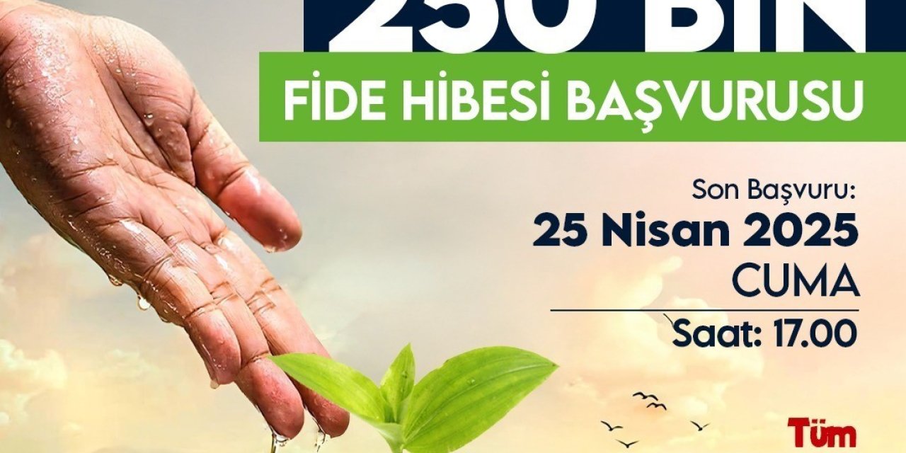 Yeşilyurt Belediyesi’nden zirai donun vurduğu çiftçiye fide desteği