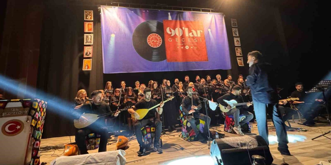 Ağrı’da 90’lar rüzgârı esti