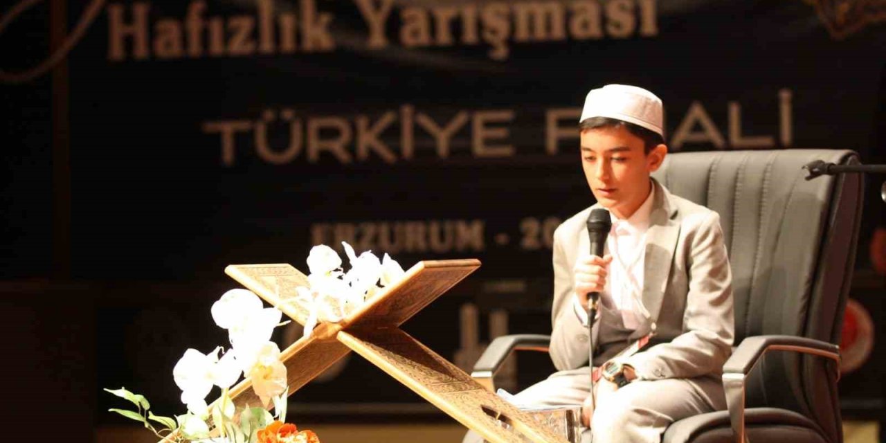 Hafızlık yarışması Türkiye finali Erzurum’da yapıldı