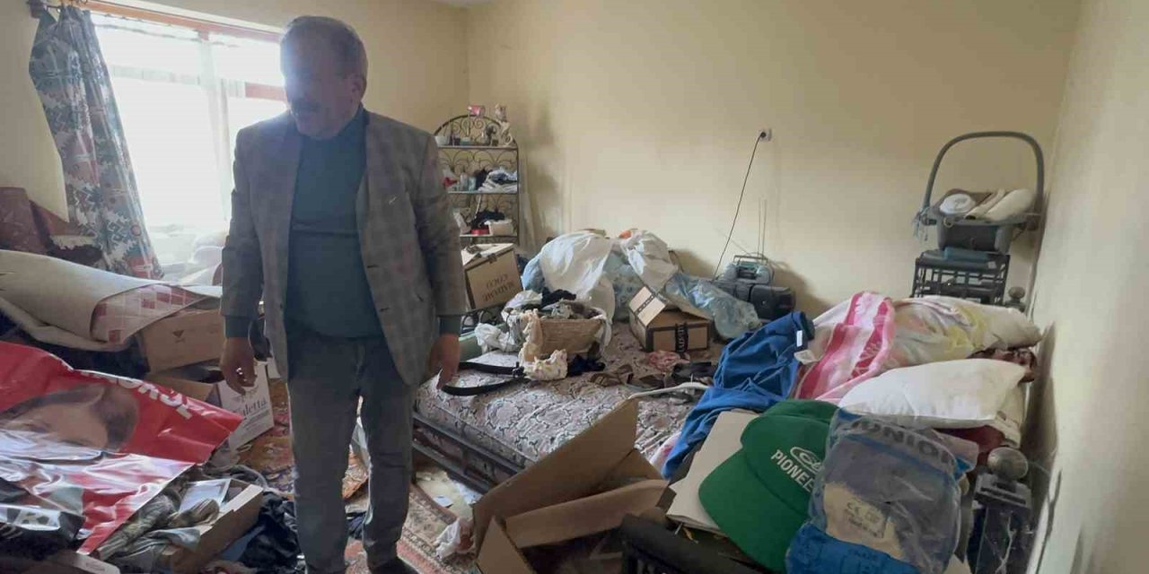 Elazığ’da "çöp ev" ihbarı üzerine gidilen adres, 3 dil bilen emekli pilotun çıktı