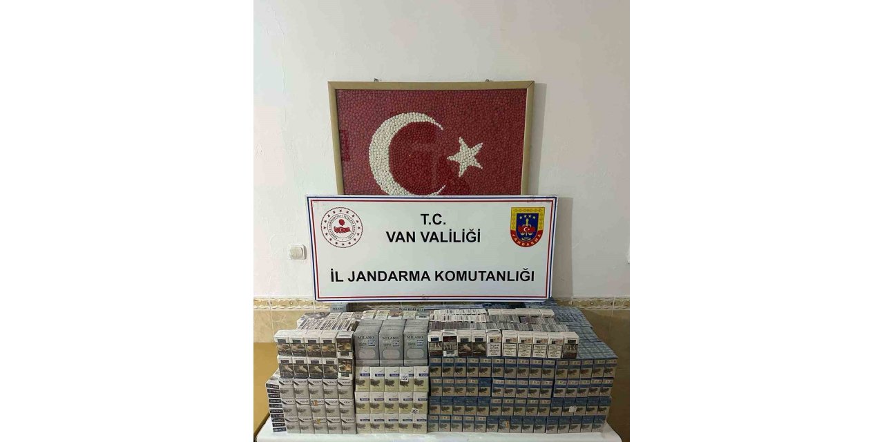 Van’da kaçak sigara ve tüfek ele geçirildi