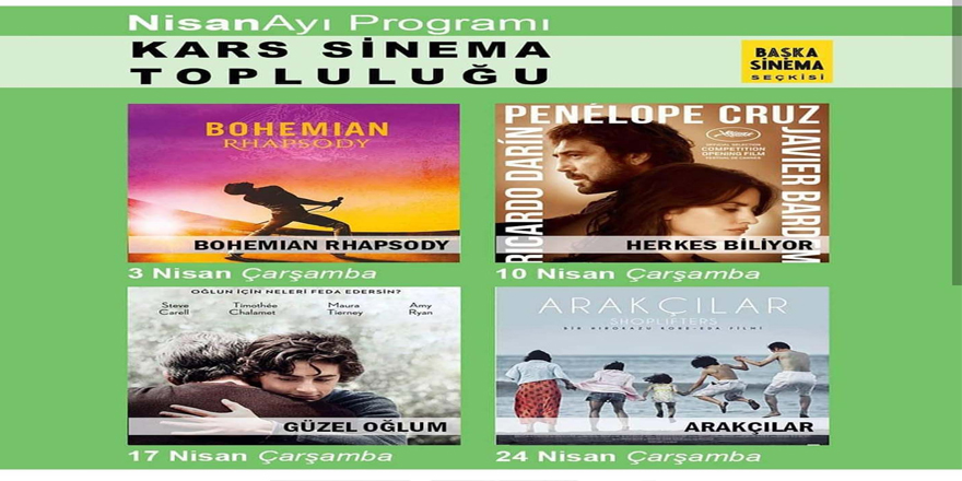 Kars Sinema Topluluğu Nisan ayı programını açıkladı