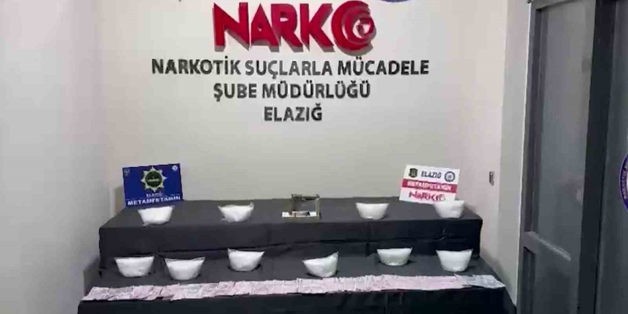 Elazığ’da 5 kilo uyuşturucu ele geçirildi: 2 tutuklama