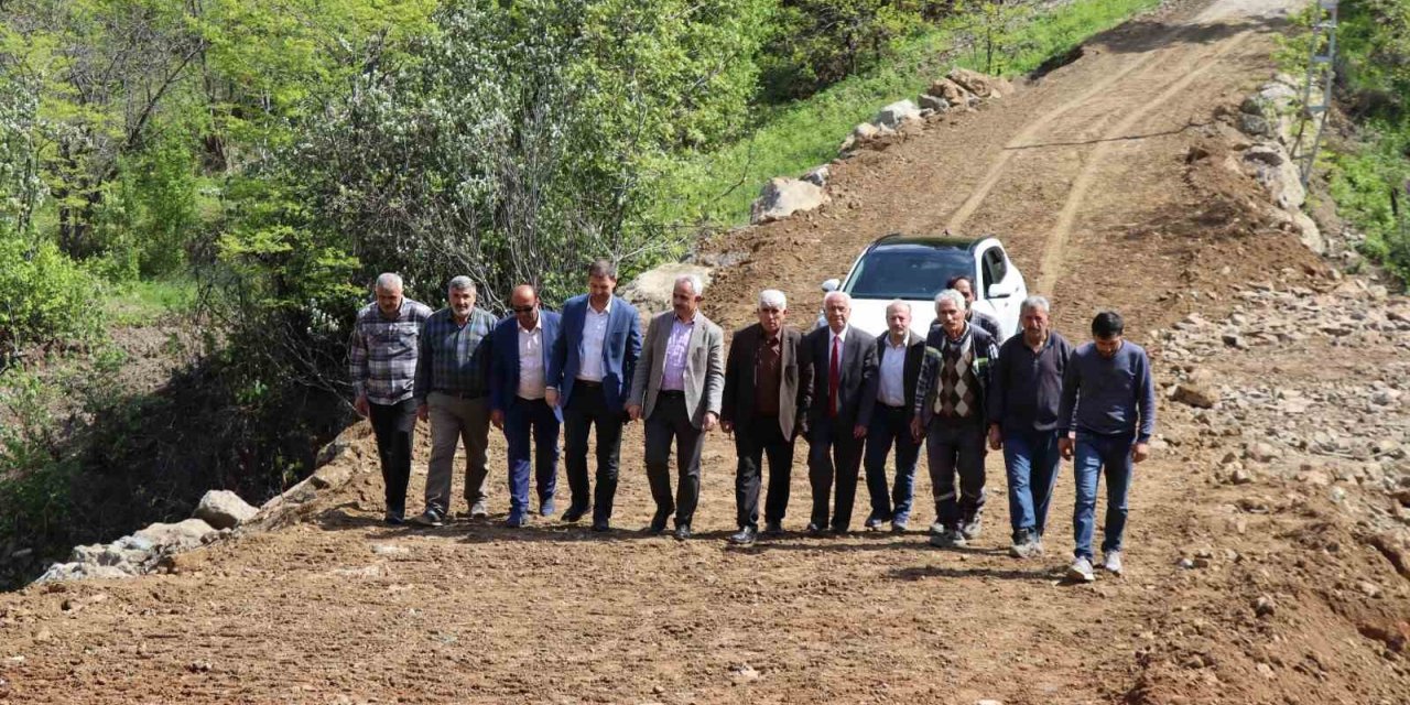 Köyde ulaşım çilesi bitiyor