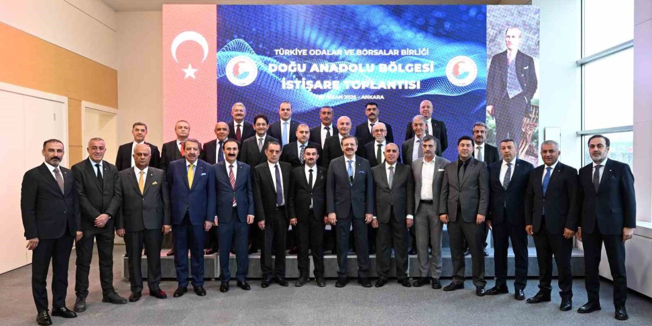 BİNTSO Başkanı Çintay, Doğu Anadolu Başkanlar Toplantısına katıldı