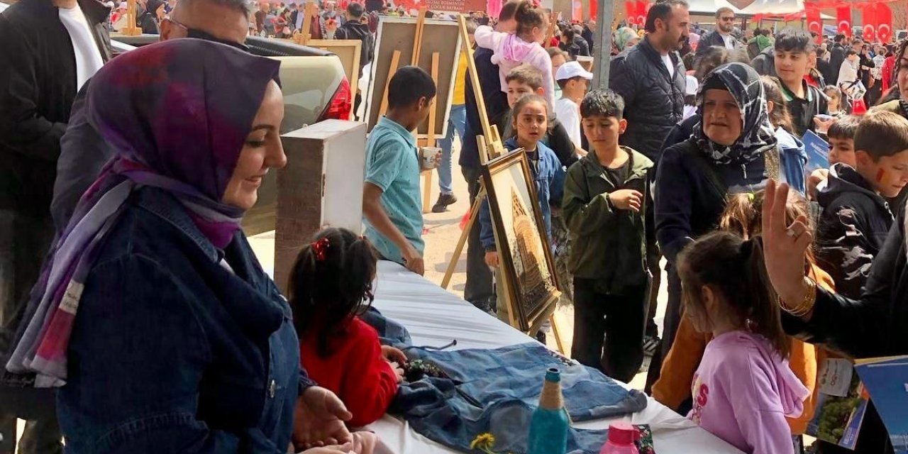 Çocuklar sıfır atık ve geri dönüşüm hakkında bilgi aldı