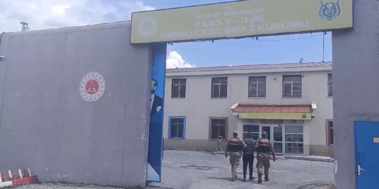 Kars’ta kesinleşmiş hapis cezası bulunan 1 kişi yakalandı