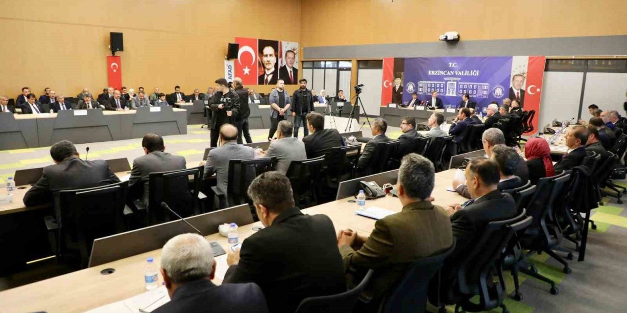 Erzincan’da 2025 Yılı 2. İl Koordinasyon Kurulu Toplantısı yapıldı