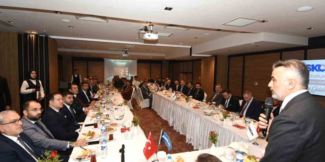 Turan, "İş adamlarımız Erzurum’a önemli yatırımlar sağlamıştır"