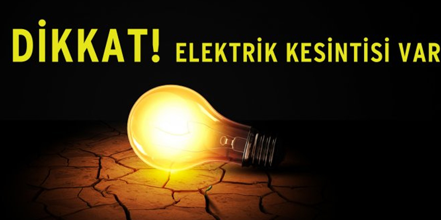 Kars'ta elektrik kesintisi