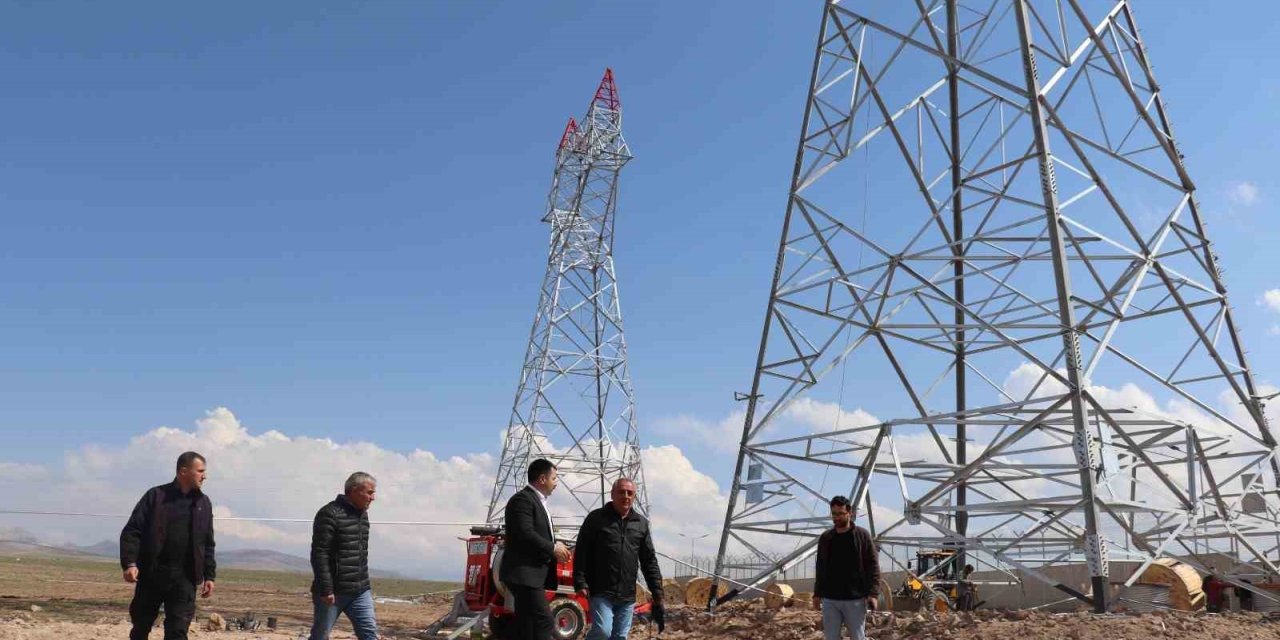 Kaymakam Karali’den trafo merkezine ziyaret