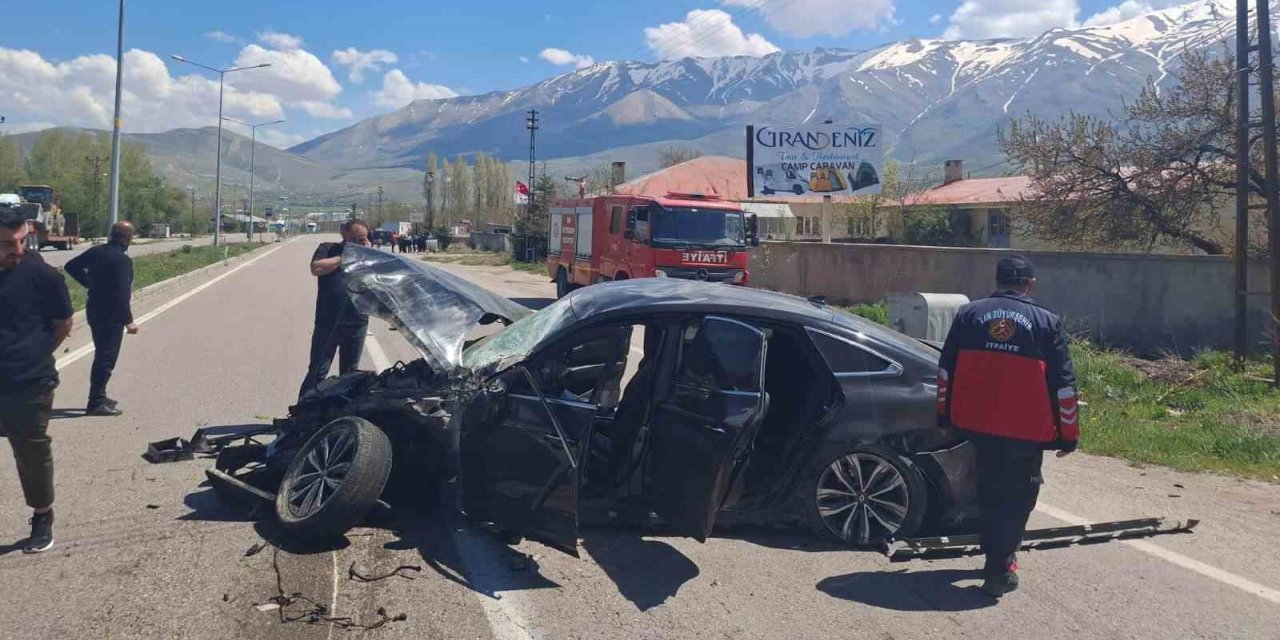 Van’da trafik kazası: 1 yaralı