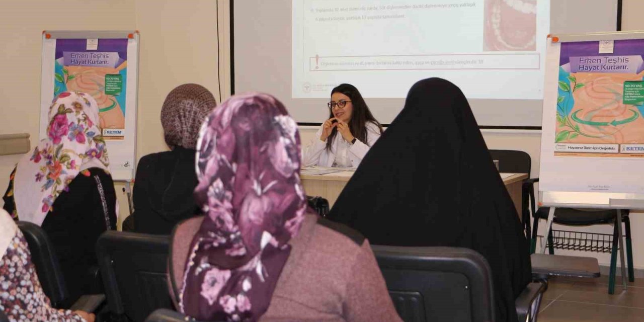 Elazığ’da sağlıklı hayat için sahadayız eğitimi