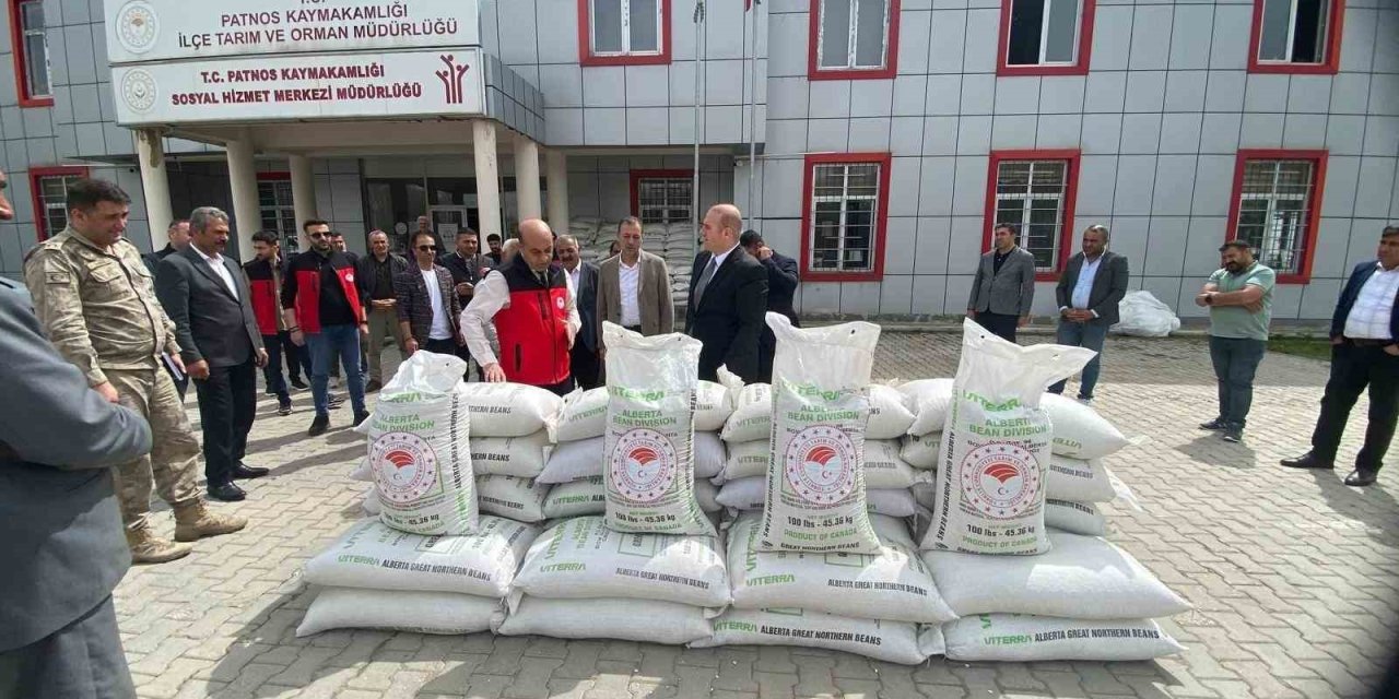 TAKEP Projesi kapsamında kuru fasulye tohumu dağıtıldı