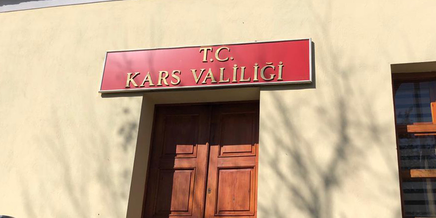 Kars Valiliğinden yasaklama!