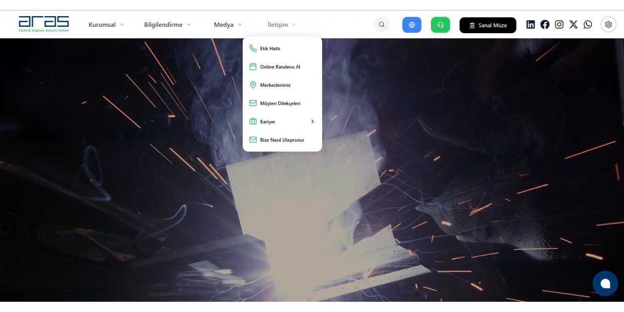 Aras EDAŞ dijital yüzünü yeniledi