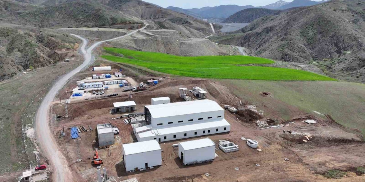 Elazığ’da içme suyu arıtma tesisinde çalışmalar sürüyor