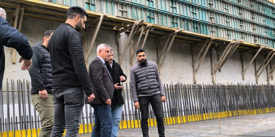 Kotan, Kars Atık Su Toplama ve Arıtma inşaatını inceledi