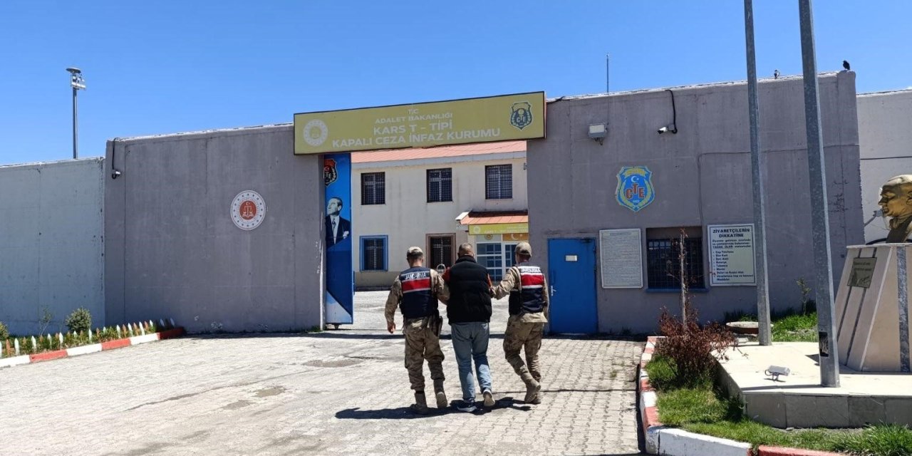 Kars’ta 5 yıl hapis cezası bulunan 1 kişi yakalandı