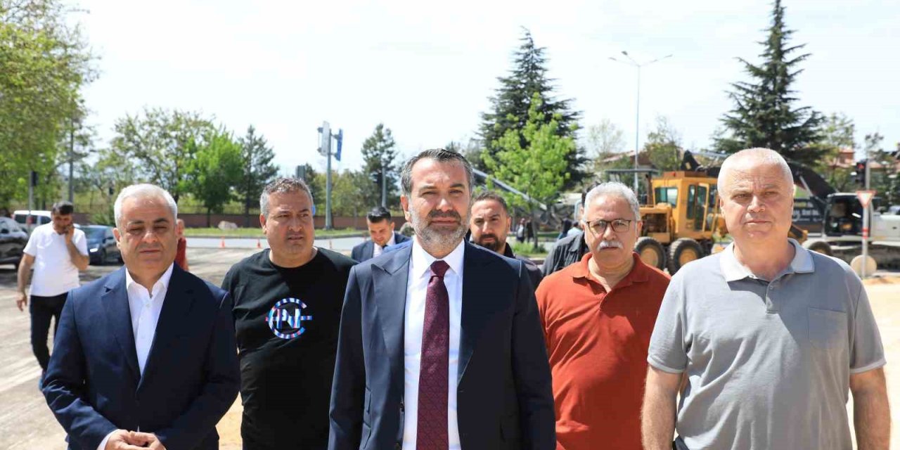 Saha incelemelerini sürdüren Başkan Şahin Şerifoğulları’ndan yoğun tempo