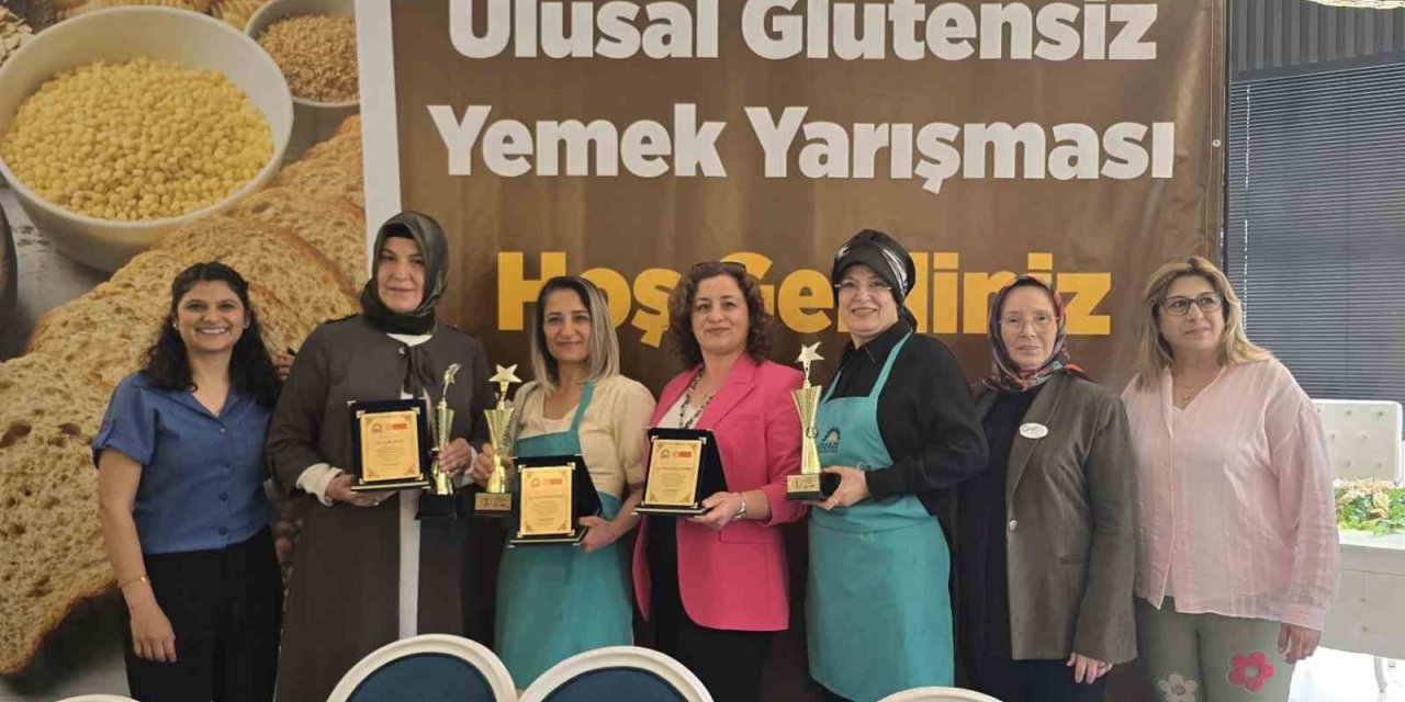 Erzurum Çölyak Derneği’ne Glutensiz yemek yarışmasında üçüncülük ödülü
